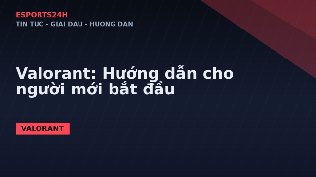 Valorant: Hướng dẫn cho người mới bắt đầu