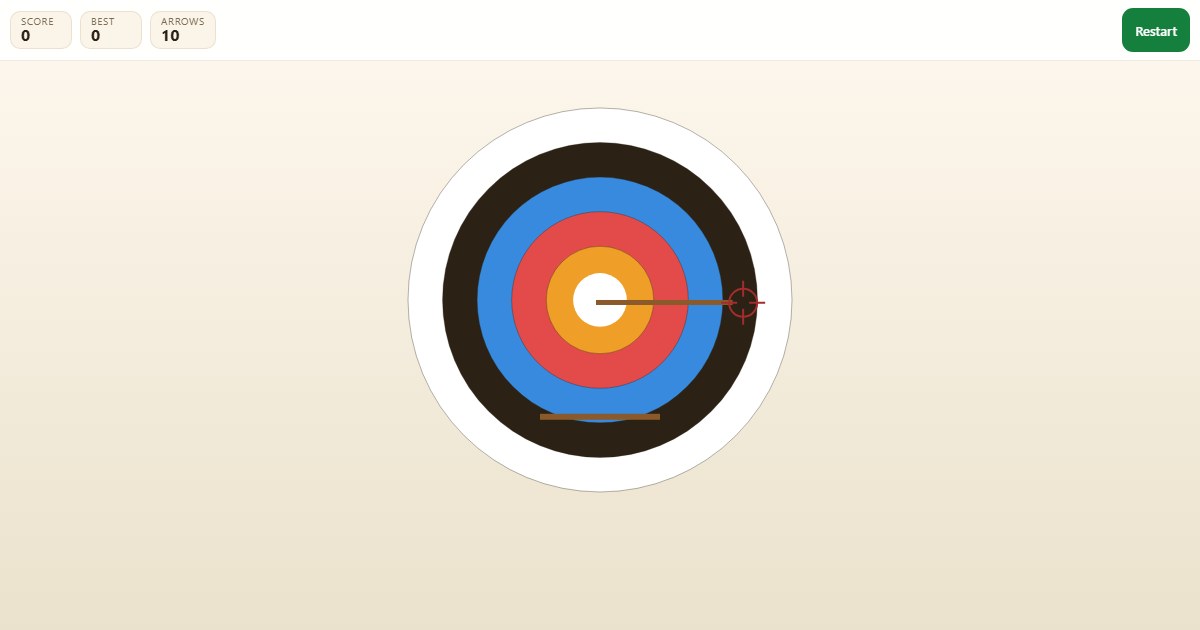 Archery Target: Dead Eye Discipline
