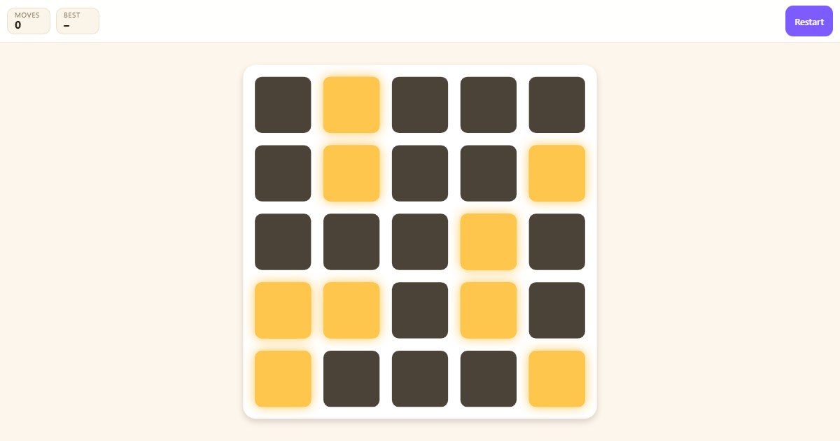 Lights Out: Flip the Grid