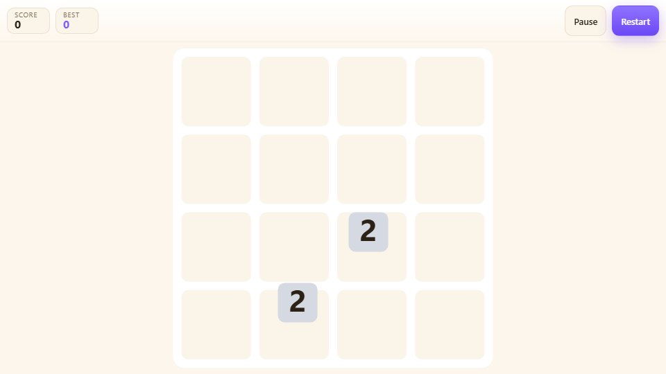 2048 Merge: Slide and Combine