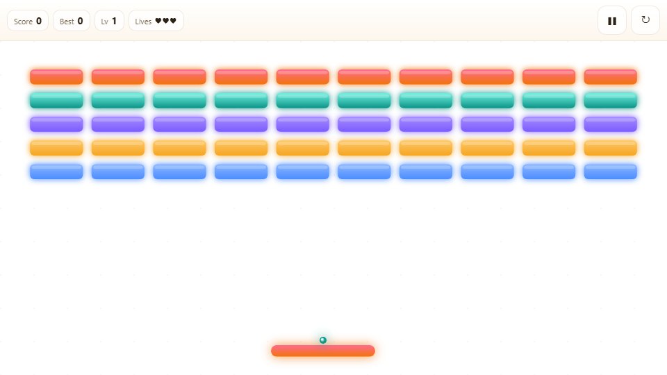 Brick Breaker: Clear Every Wall