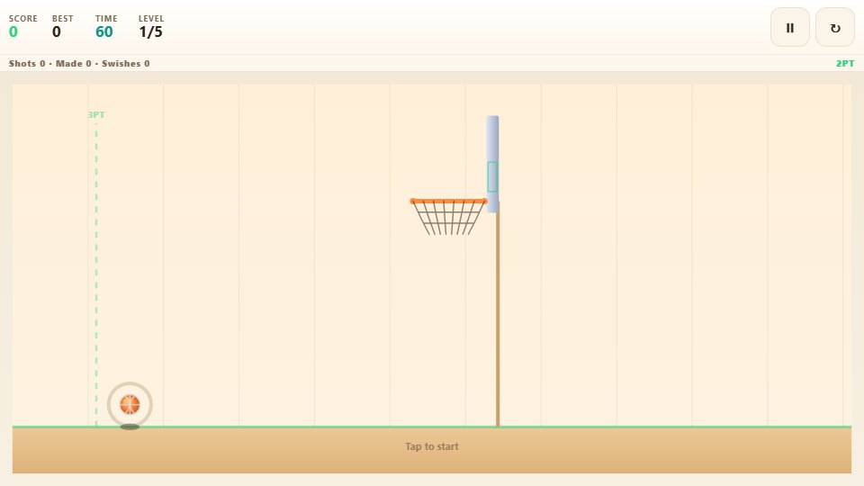 Hoop Shot 60-Second Buckets