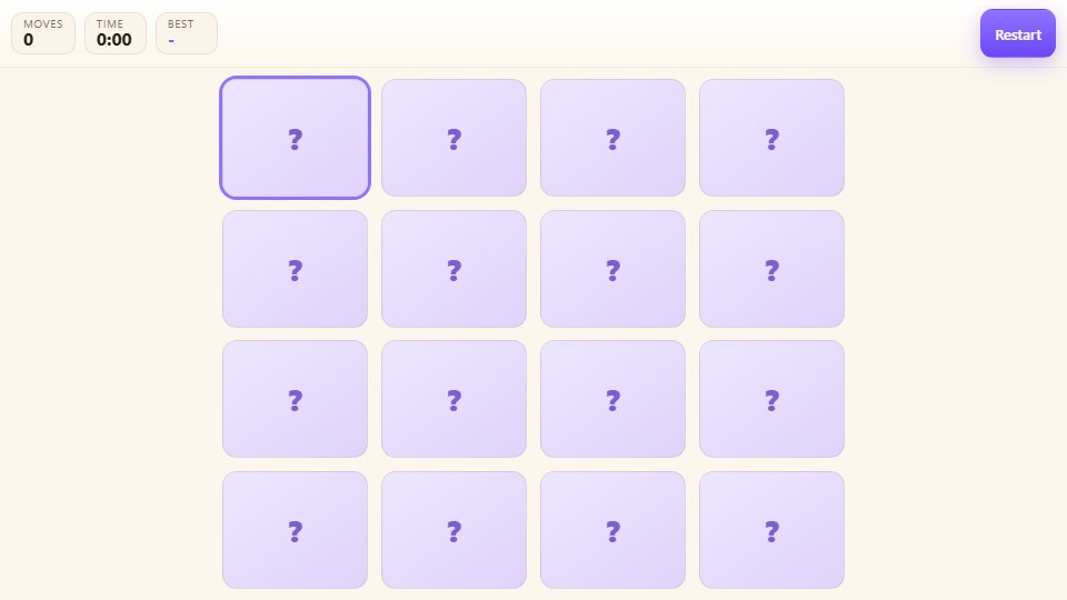 Memory Match: Flip and Find Pairs